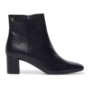 Carl Scarpa Effy Black Leather Ankle Boots